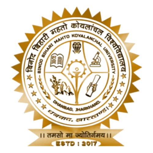 Binod Bihari Mahto Koyalanchal University logo