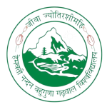 hemvati nandan bahuguna garhwal university logo