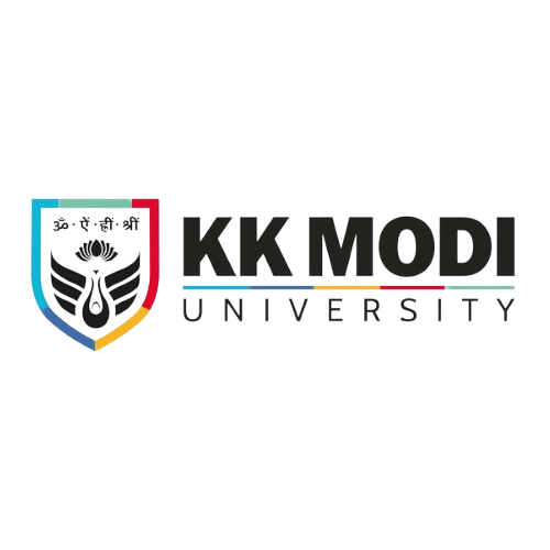 kk modi university logo