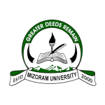 mizoram university logo