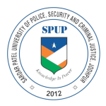 sardar patel university of police security and criminal justice logo