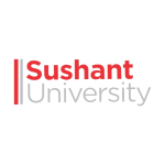 sushant university logo