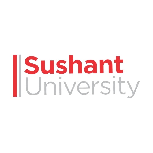 sushant university logo