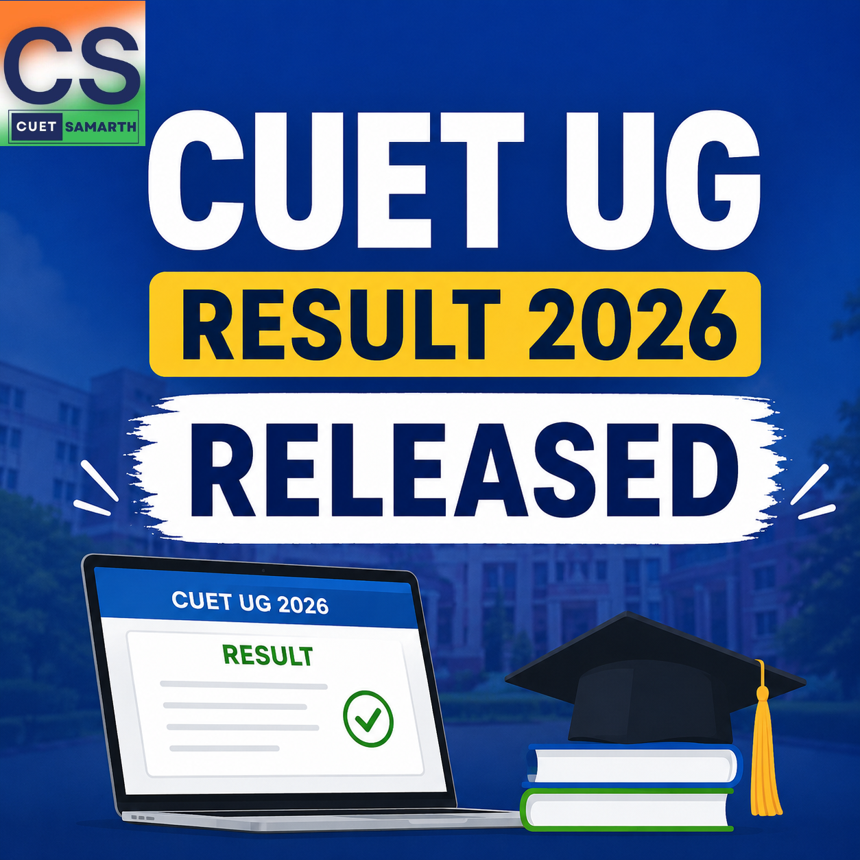 CUET UG Result 2026 Released