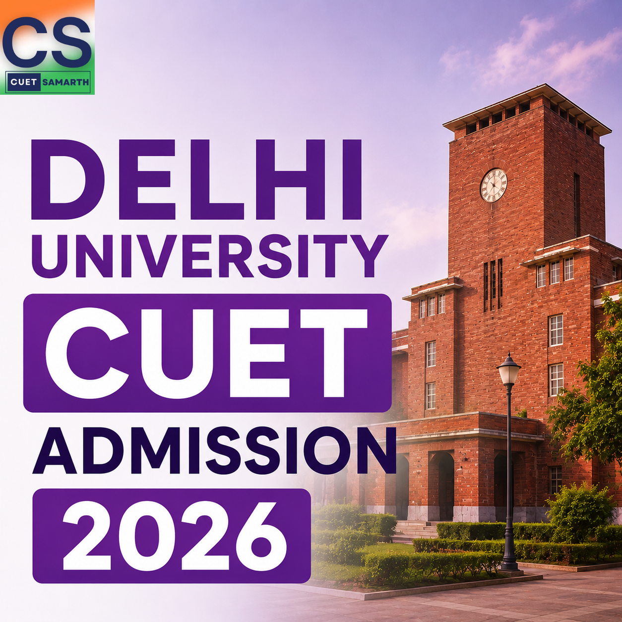 Delhi University CUET Admission 2026